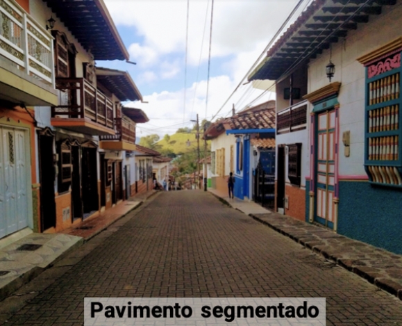 Pavimento segmentado - articulado