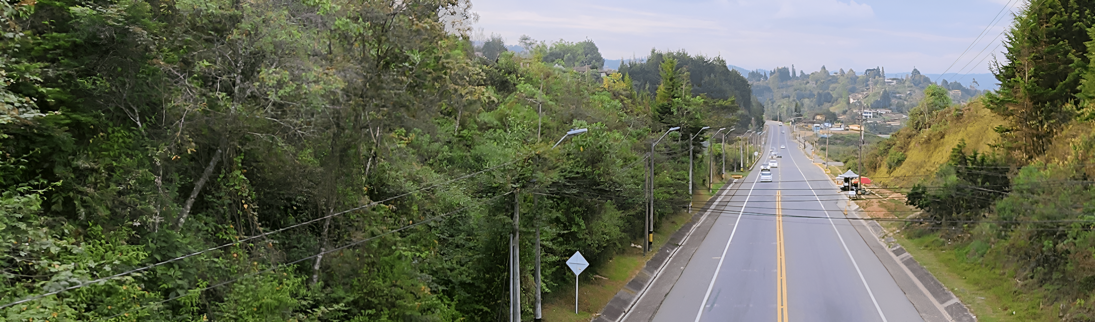 carretera en el oriente antioqueño